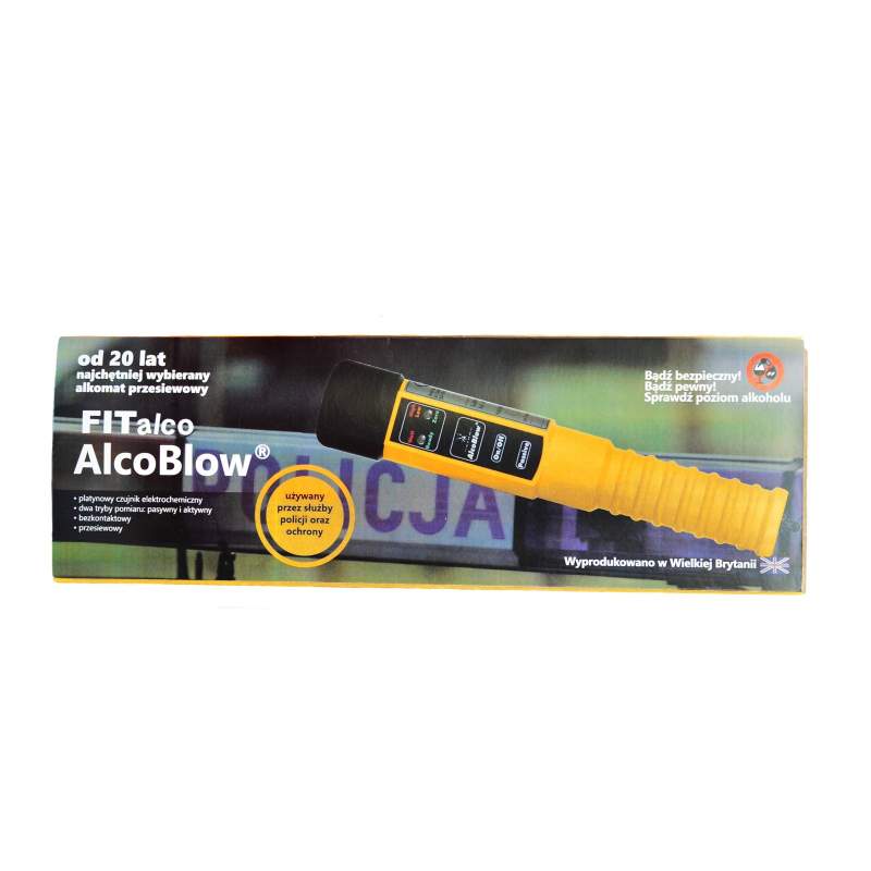 Alkomat bezustnikowy FITalco AlcoBlow ? z pokrowcem - obrazek 2