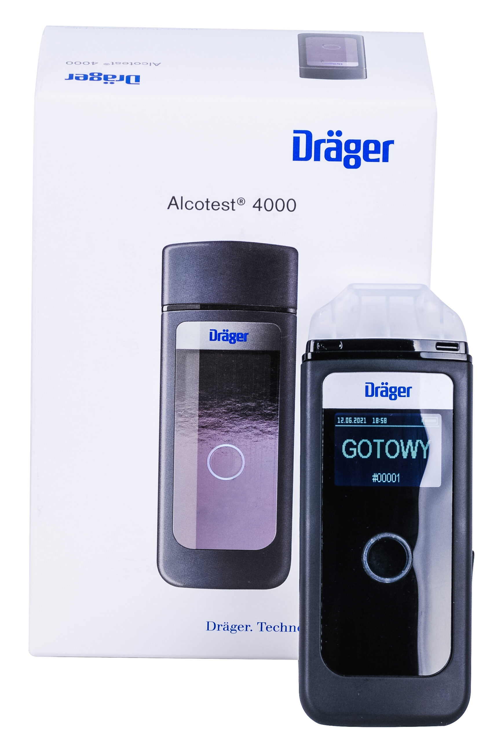 Alkomat Dr?ger Alcotest 4000 + Certyfikat Adiustacji + serwis - obrazek 5