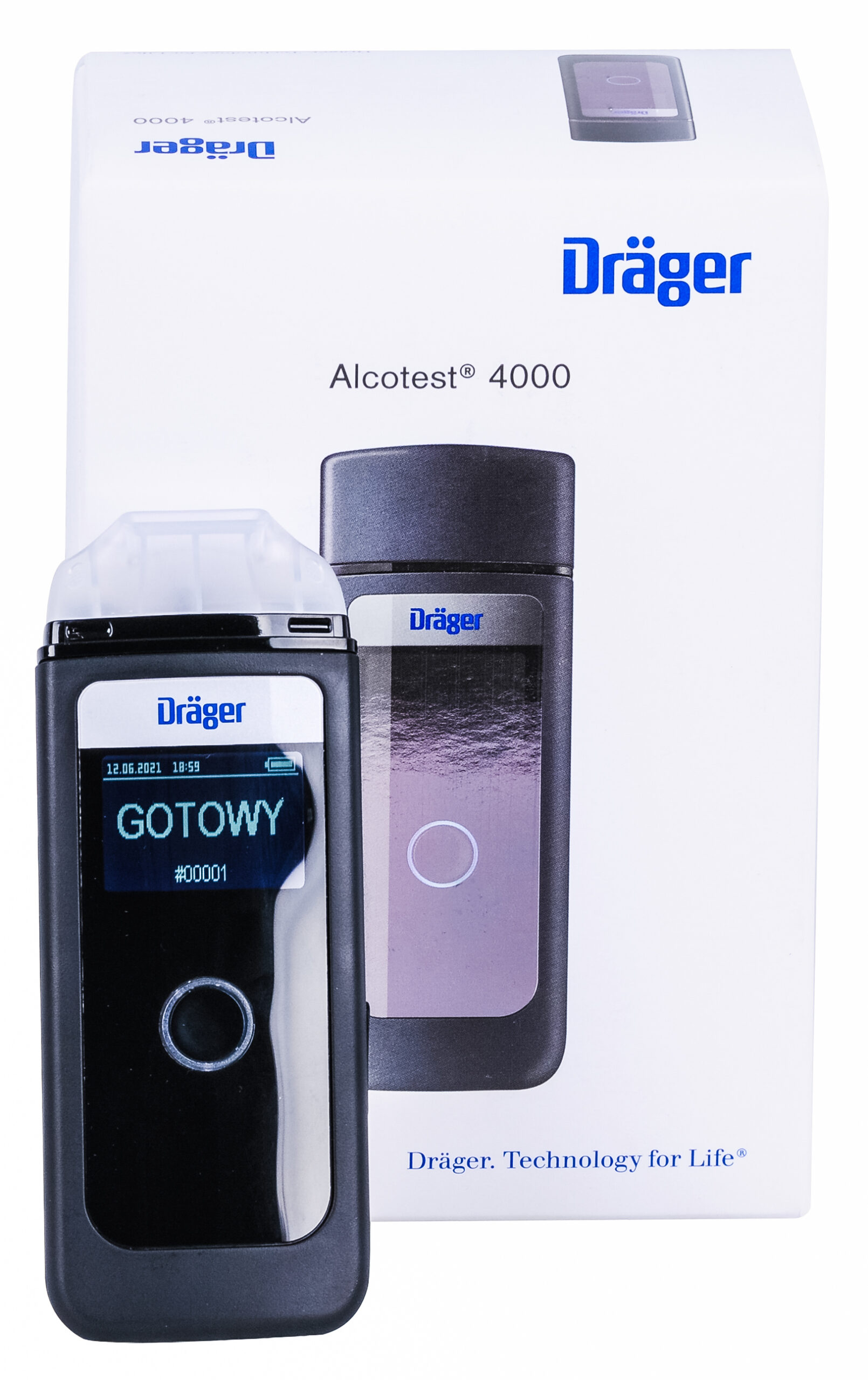 Alkomat Dr?ger Alcotest 4000 + Certyfikat Adiustacji + serwis - obrazek 7