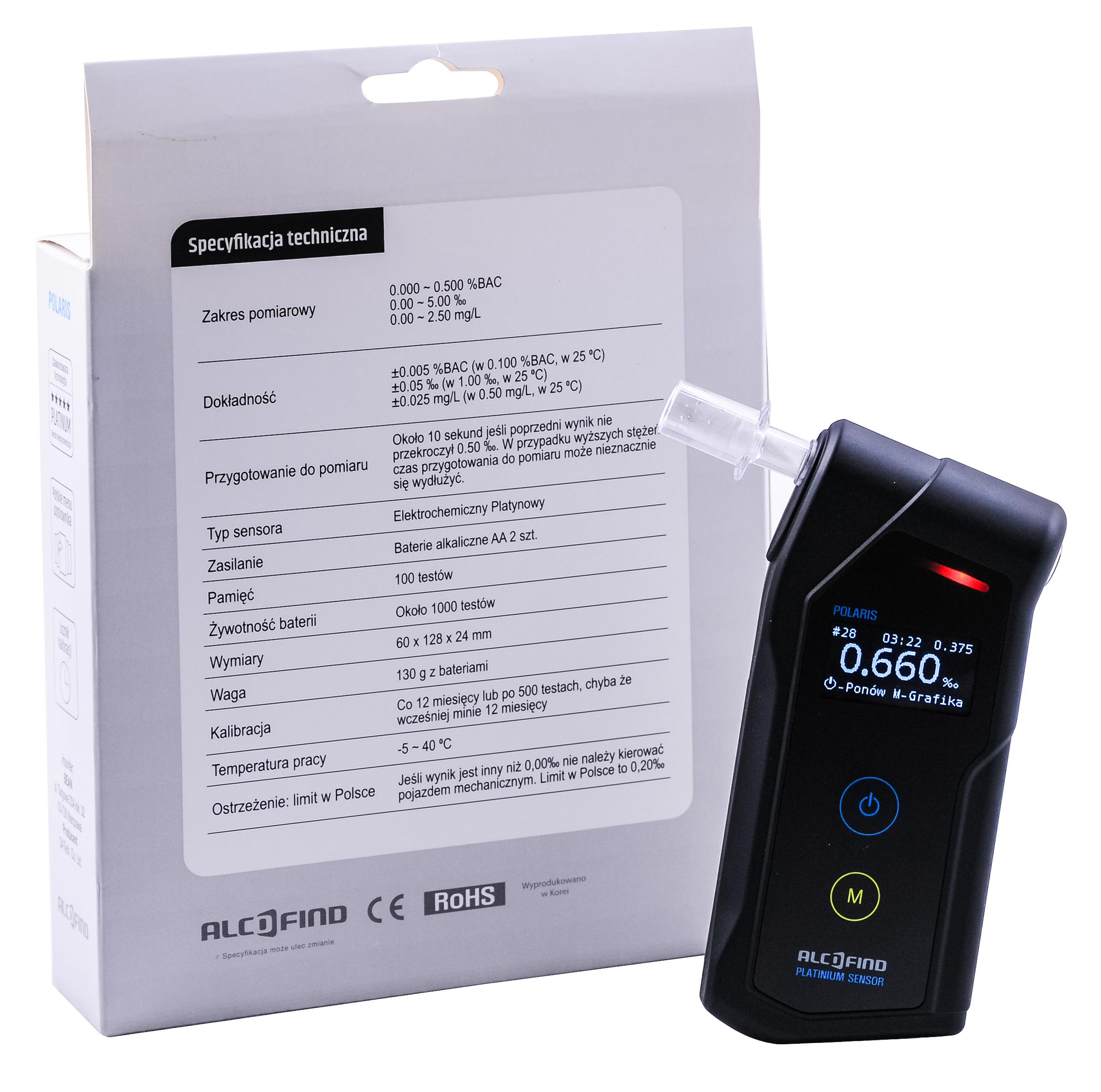 Alkomat AlcoFind Polaris do badania pracownik?w - obrazek 12