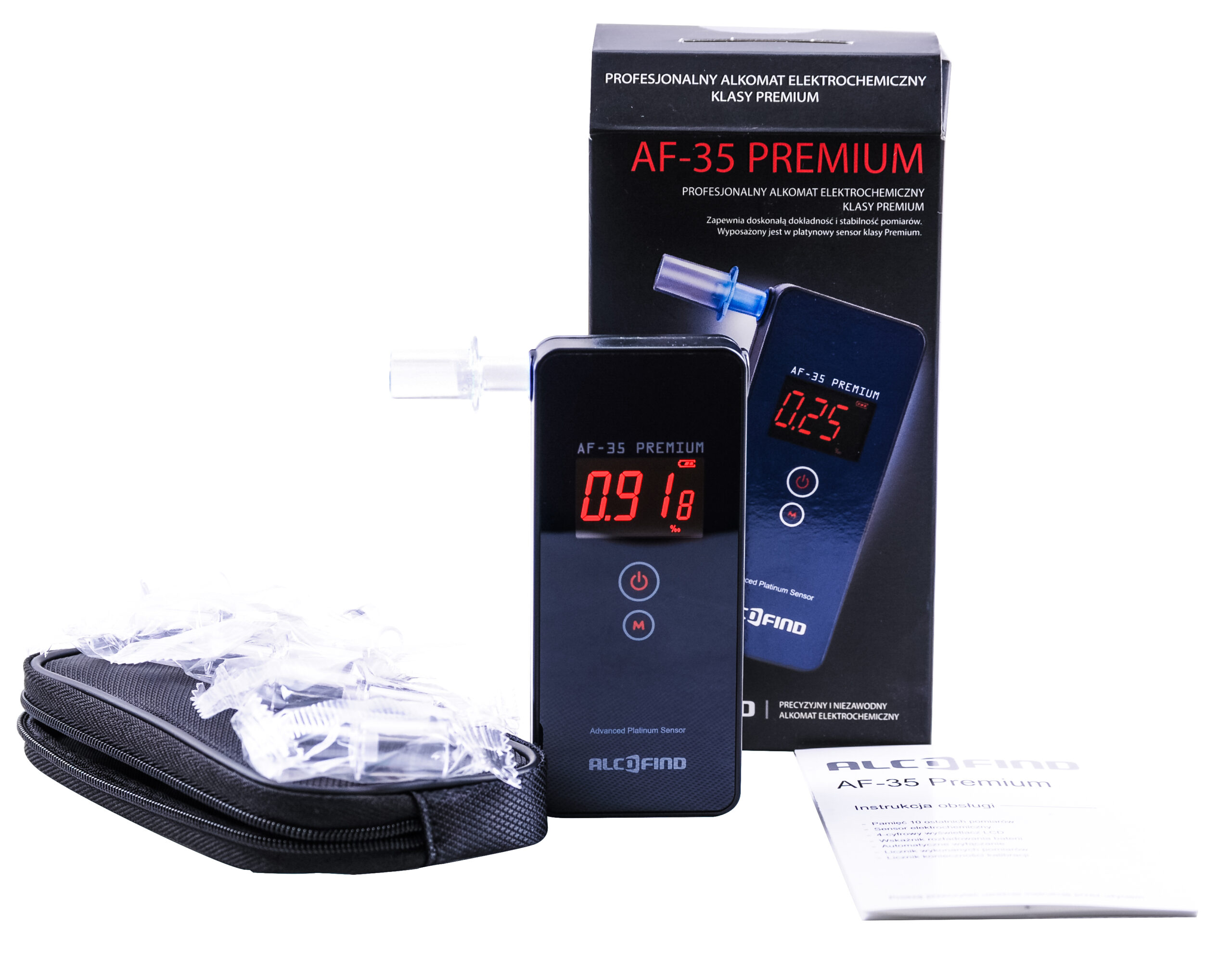 Alkomat marki AlcoFind AF-35 Premium z Dożywotnią Gwarancją oraz adiustacją w pakiecie - obrazek 16