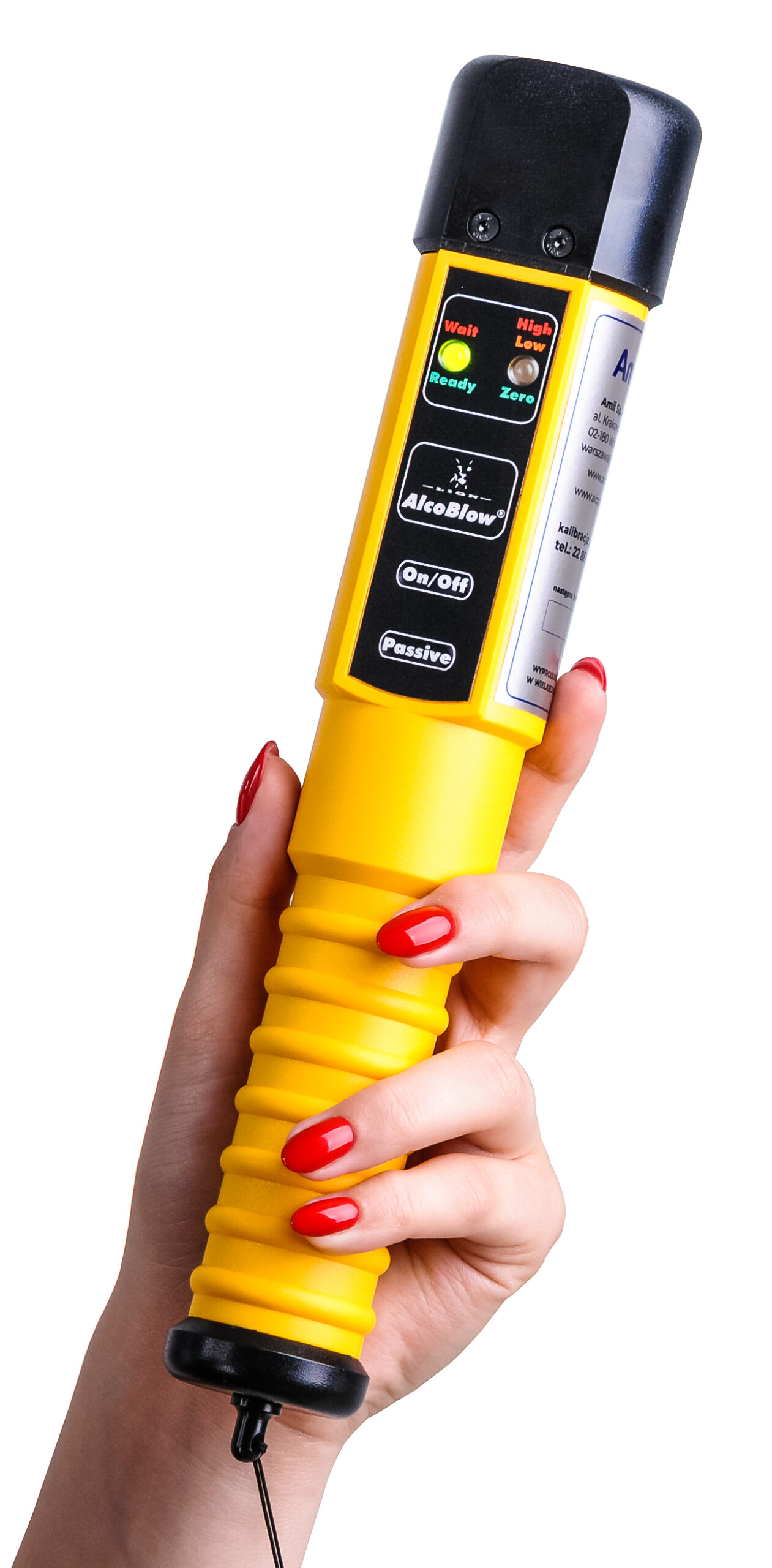 Alkomat bezustnikowy FITalco AlcoBlow ? z pokrowcem - obrazek 9