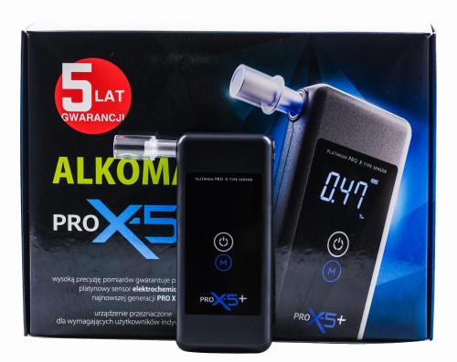 Alkomat AlcoFind PRO X-5+ Plus – widok urządzenia